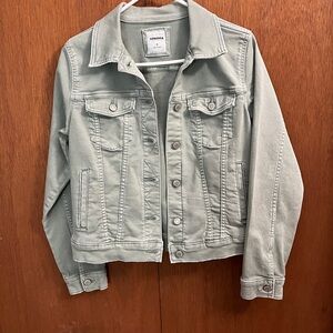 Sonoma Green Jean Jacket Timeless Style
